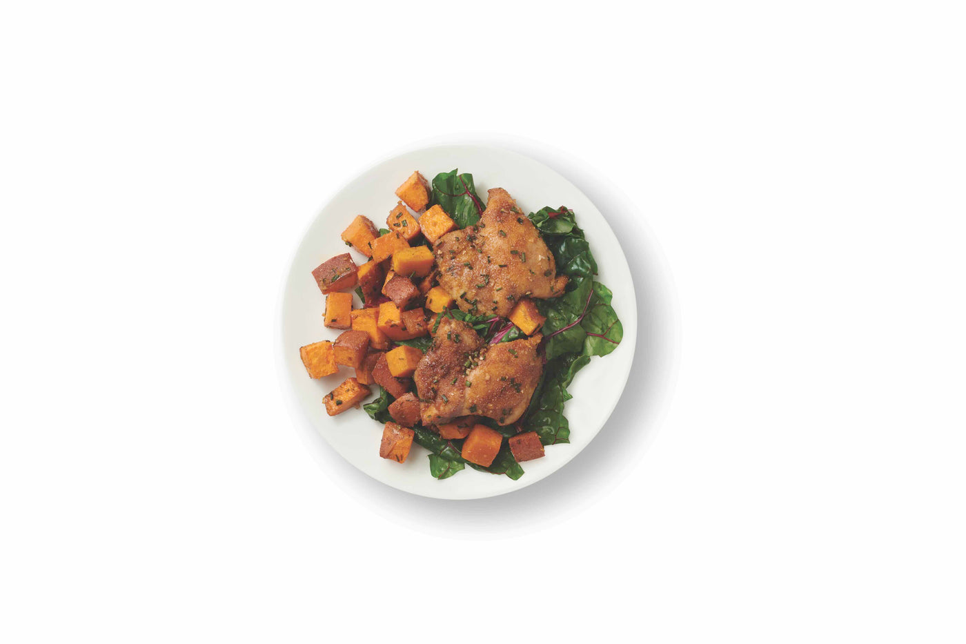 Poulet sucré à l'ail dans la friteuse à air