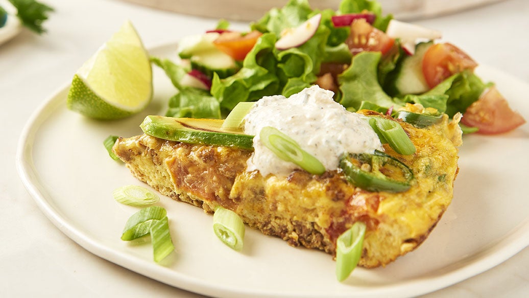 Frittata de tacos