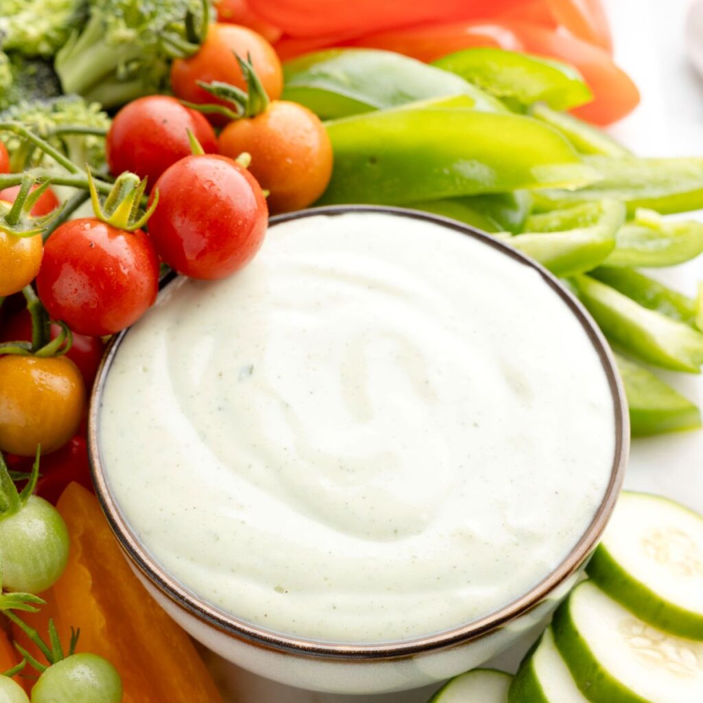 Vinaigrette ranch crémeuse riche en protéines