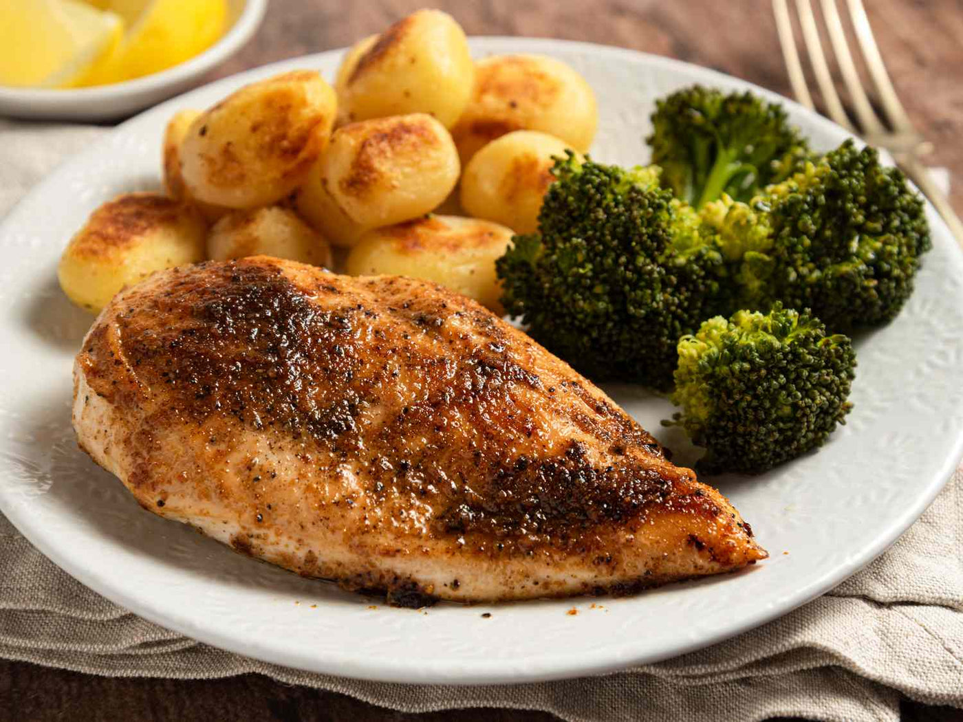 Poulet à l'aïoli et au citron
