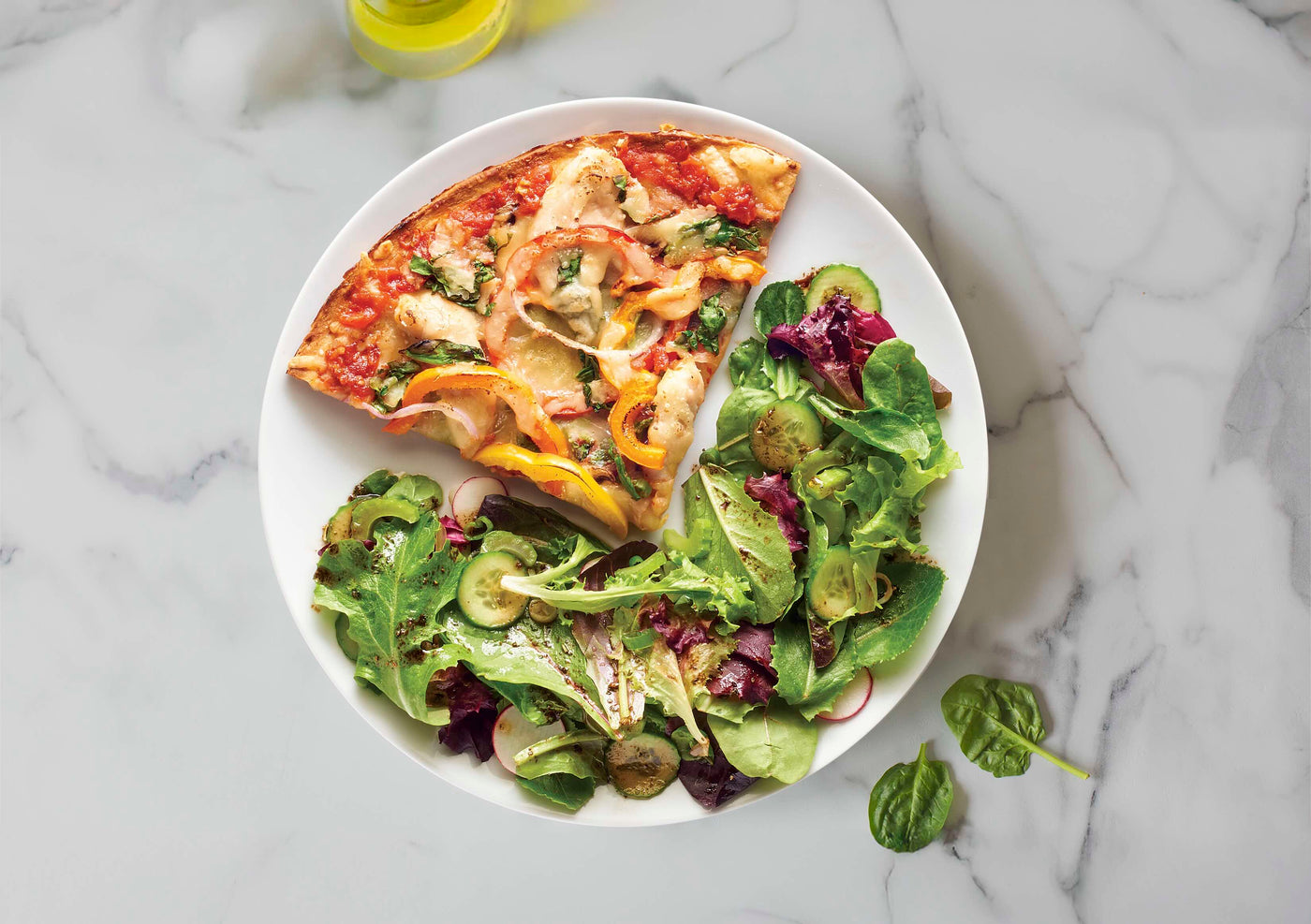 Pizza au poulet marinara