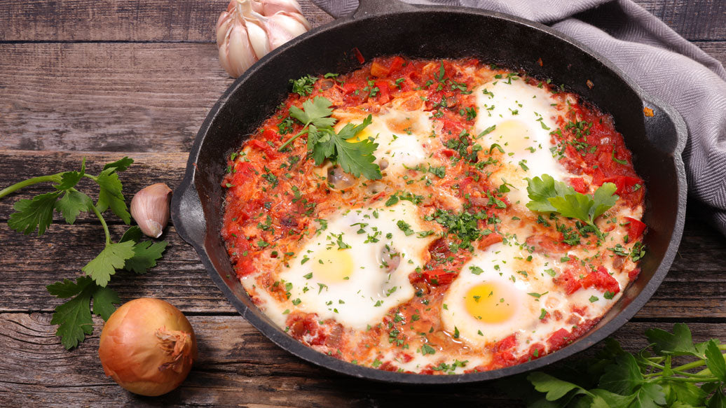 Shakshuka à l'œuf