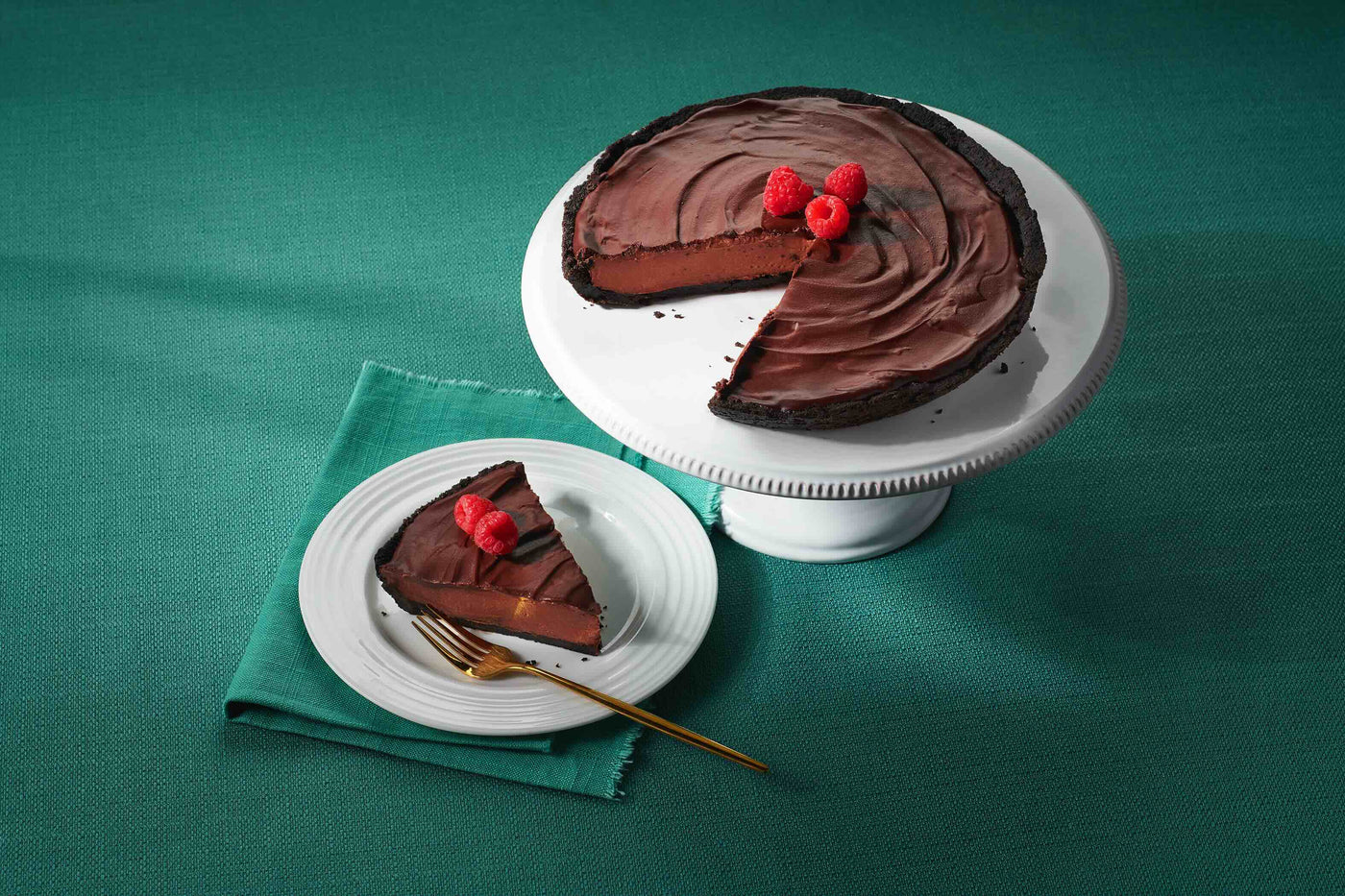 Mousse au gâteau au fromage au chocolat