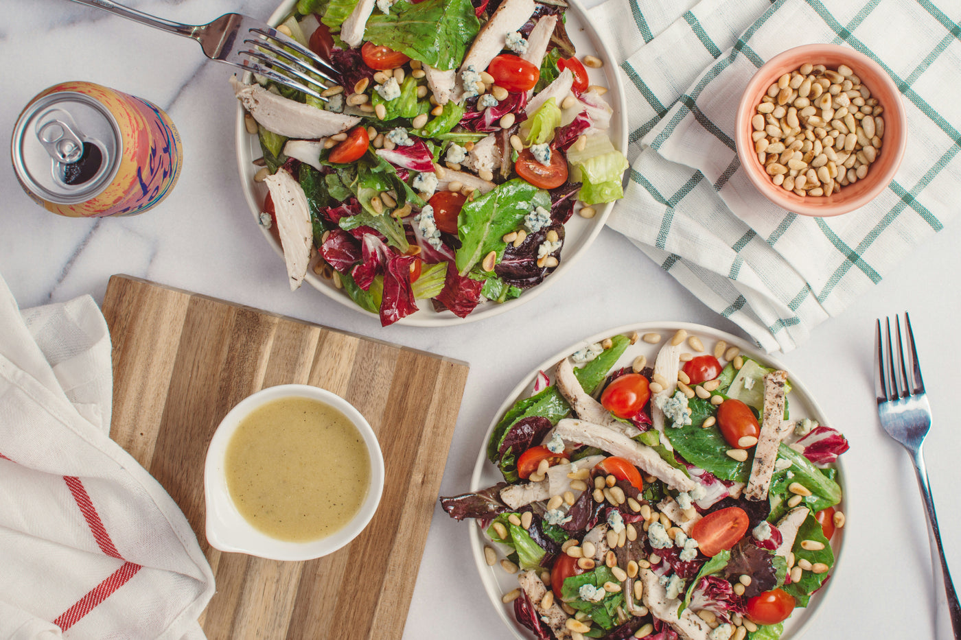 Vinaigrette à l'ail et à l'érable