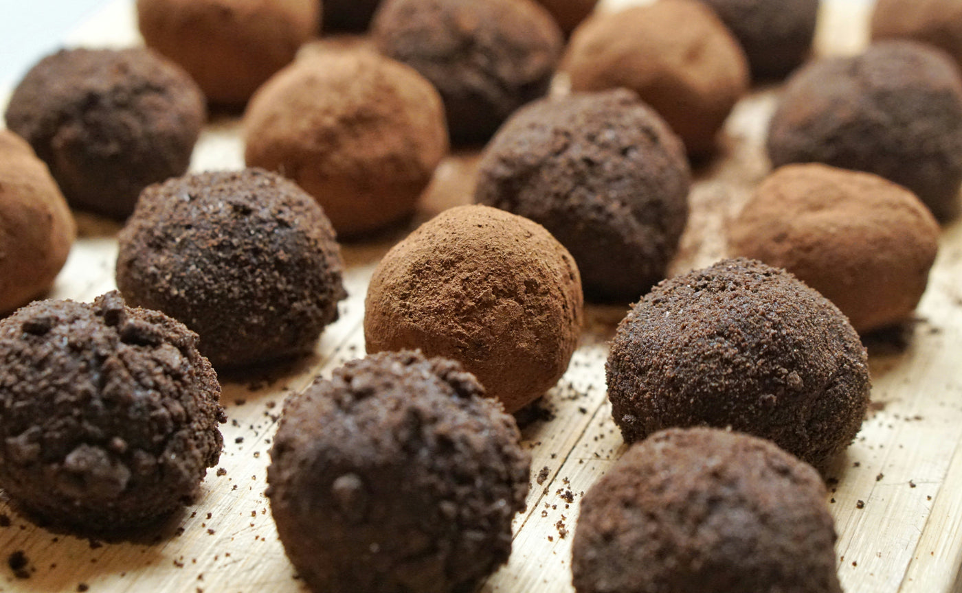 Truffes de biscuits au pain d'épice