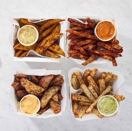 Frites au four