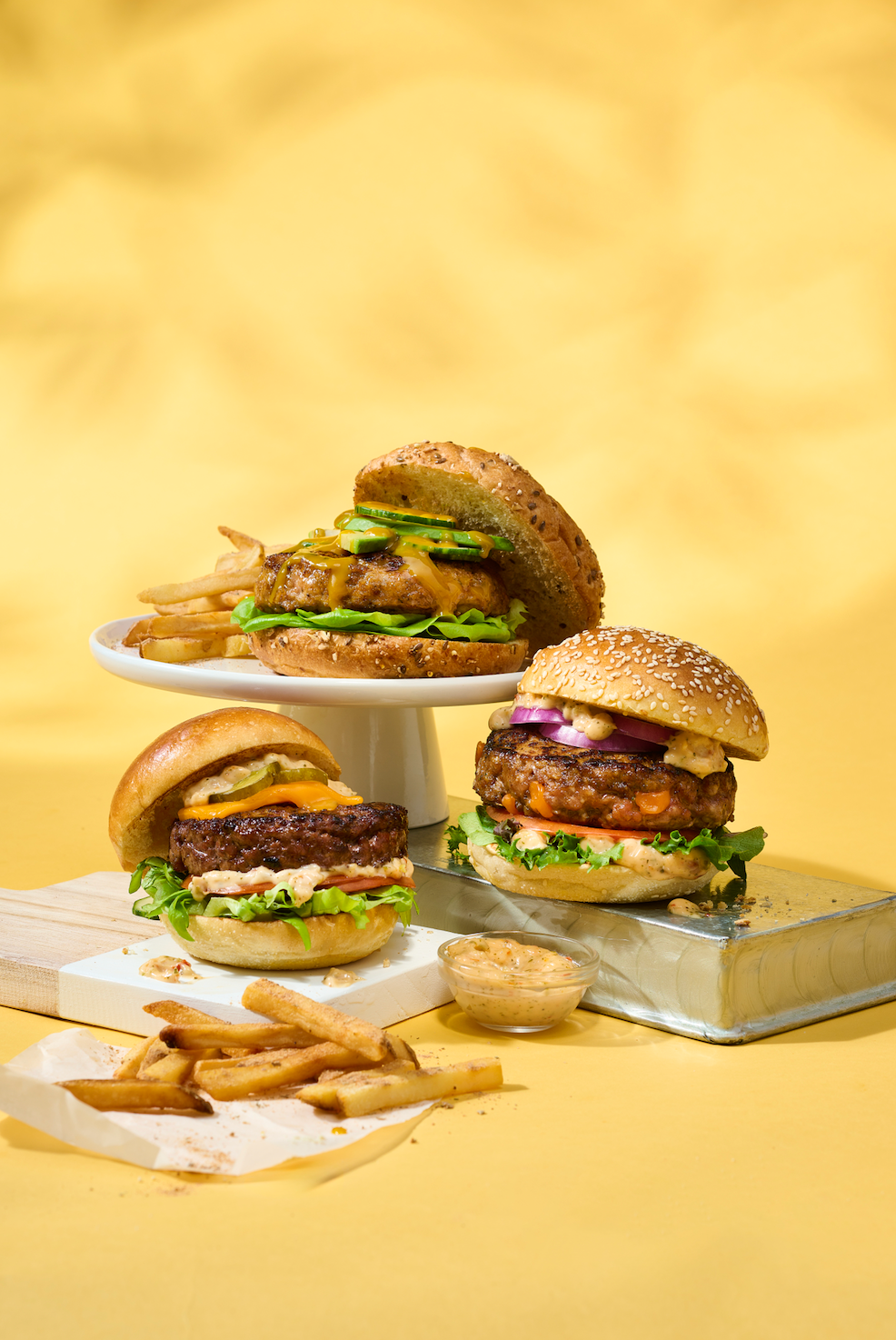 Burger bonheur au fromage