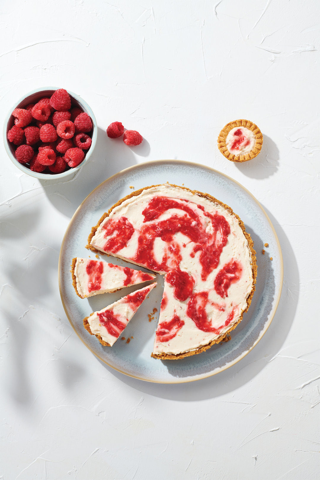 Berry Swirl Cheesecake