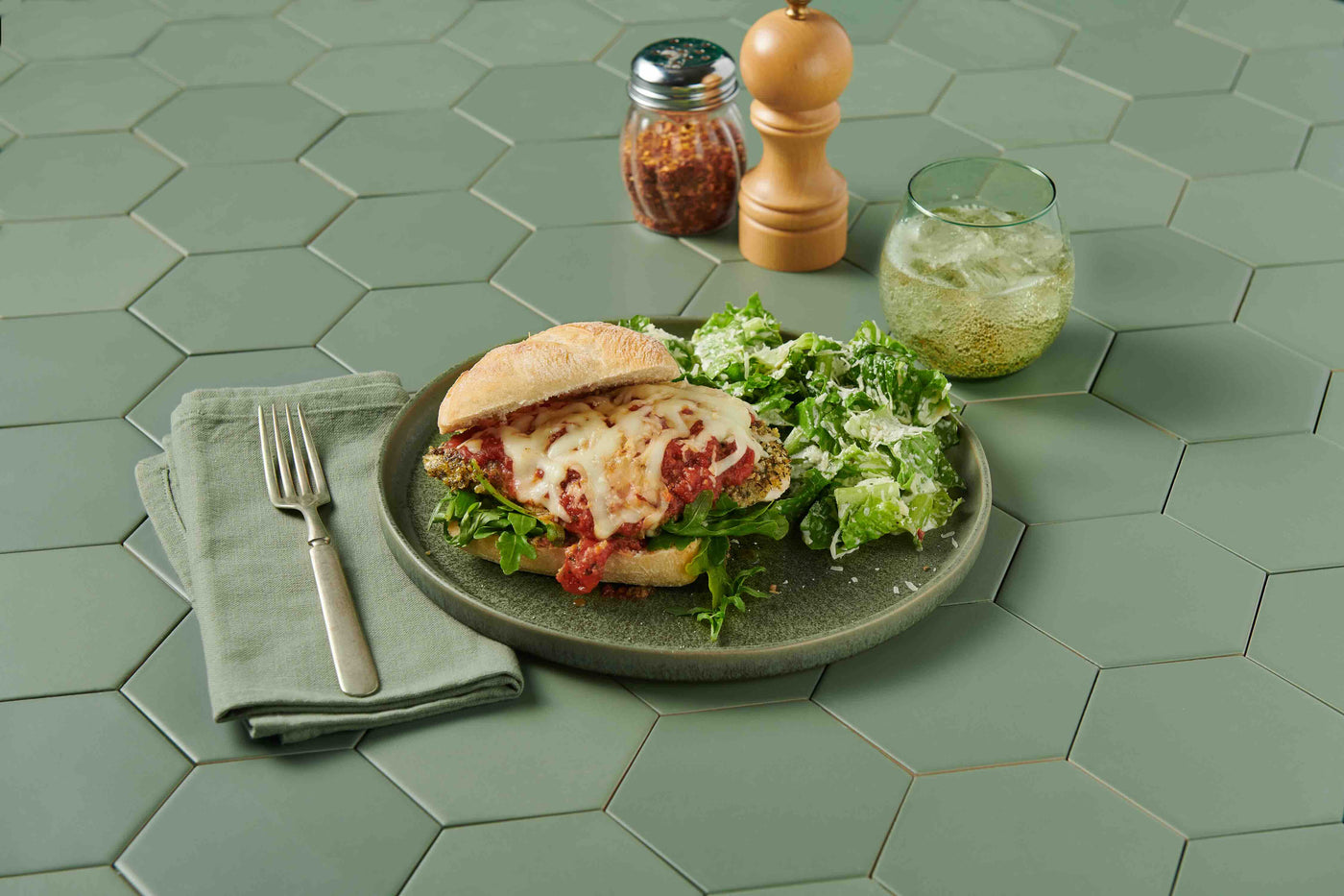 Sandwichs au poulet et au parmesan
