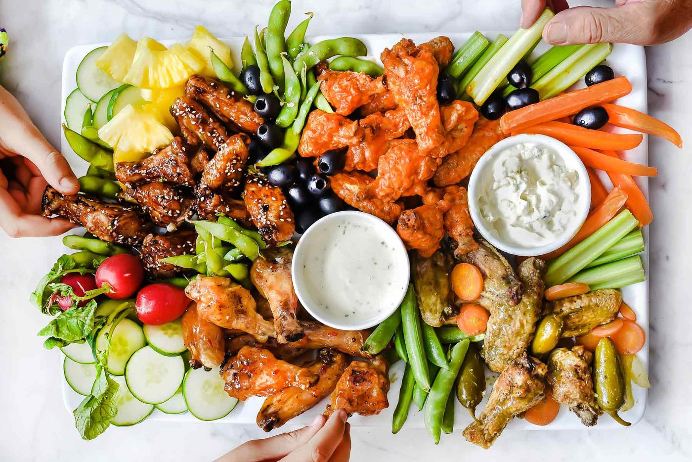 Ailes de poulet croustillantes Oh Canada au four