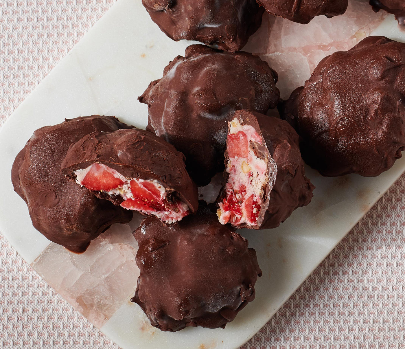 Chocolate Strawberry Bites