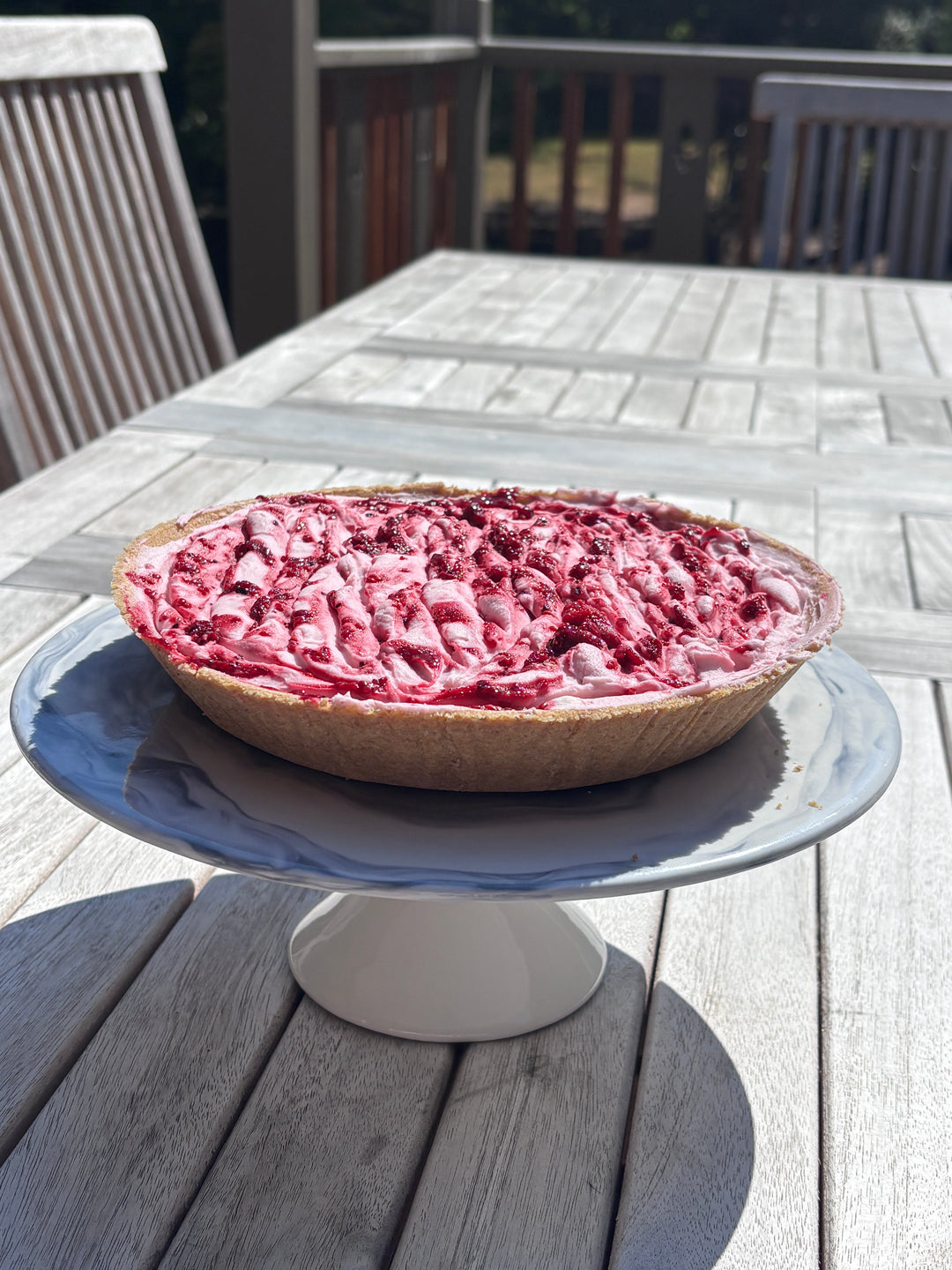 Berry Swirl Cheesecake
