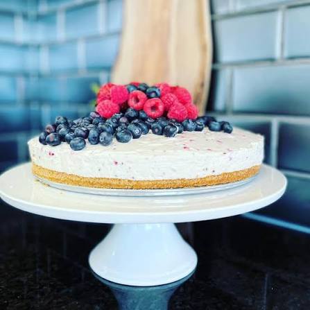 Berry Swirl Cheesecake