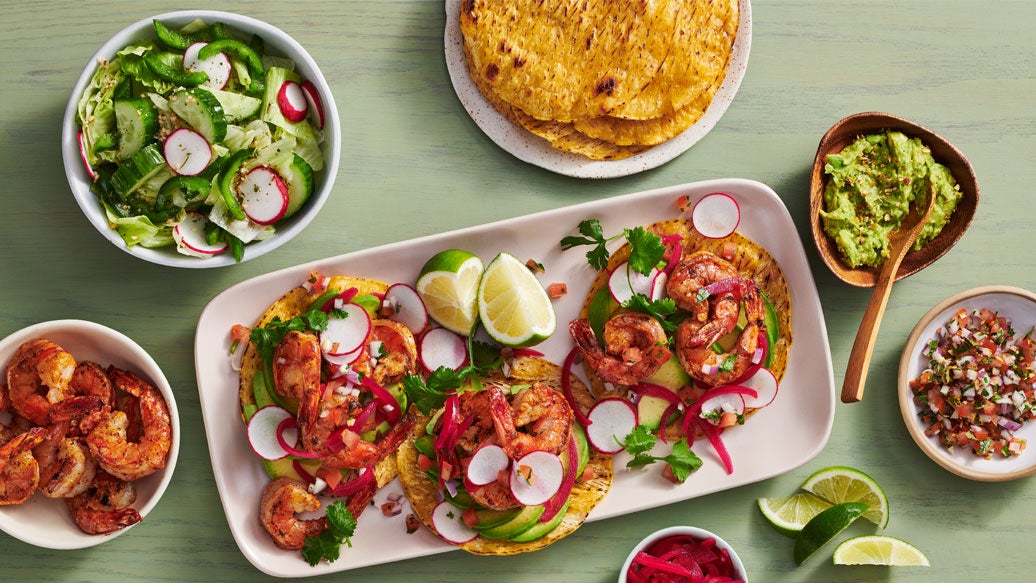 Prawn Tostadas