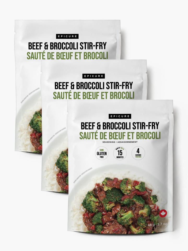 Beef & Broccoli Stir-Fry - 3 Pack