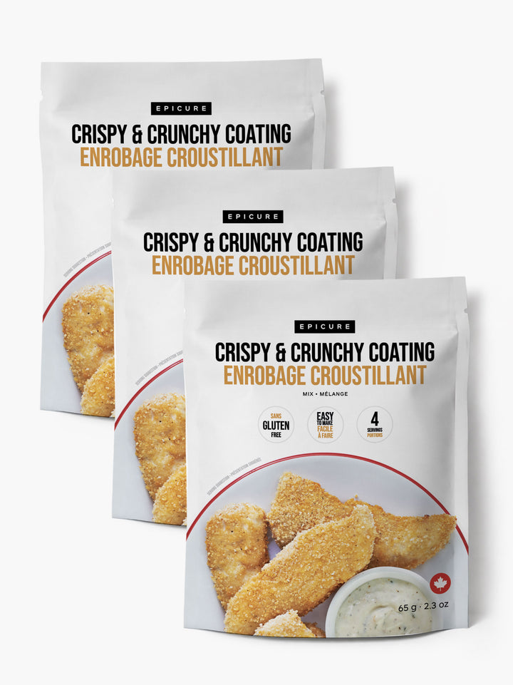 Enrobage croustillant - Lot de 3