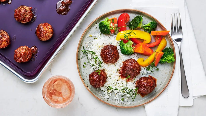Boulettes de viande miel et ail