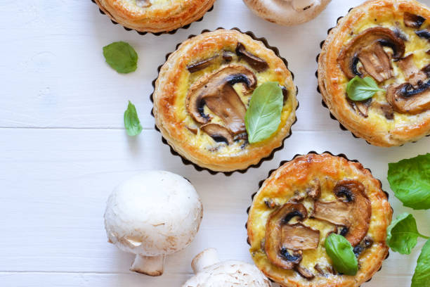 Tartelettes "épouse-moi" aux champignons