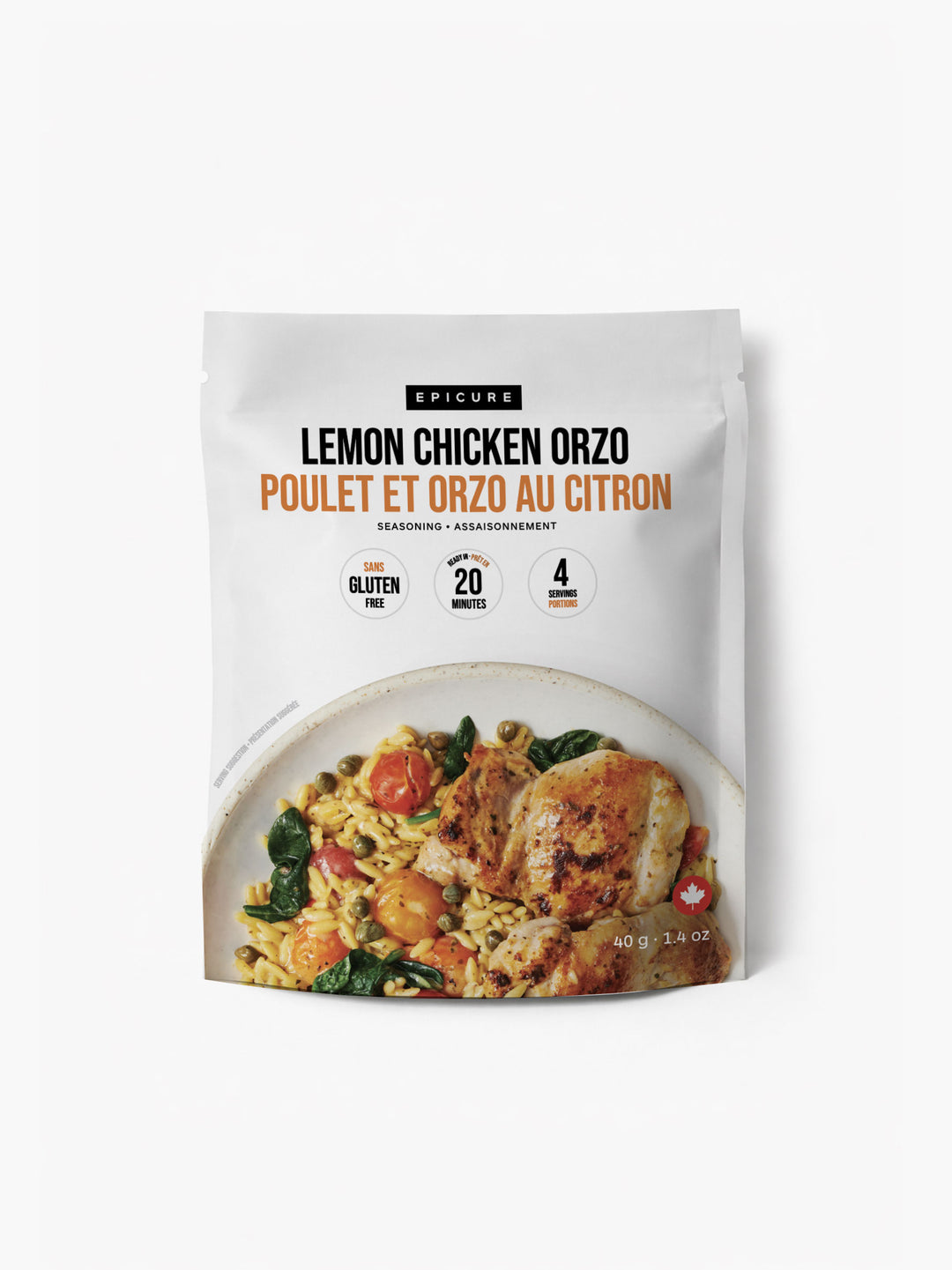 Poulet et orzo au citron - Lot de 3
