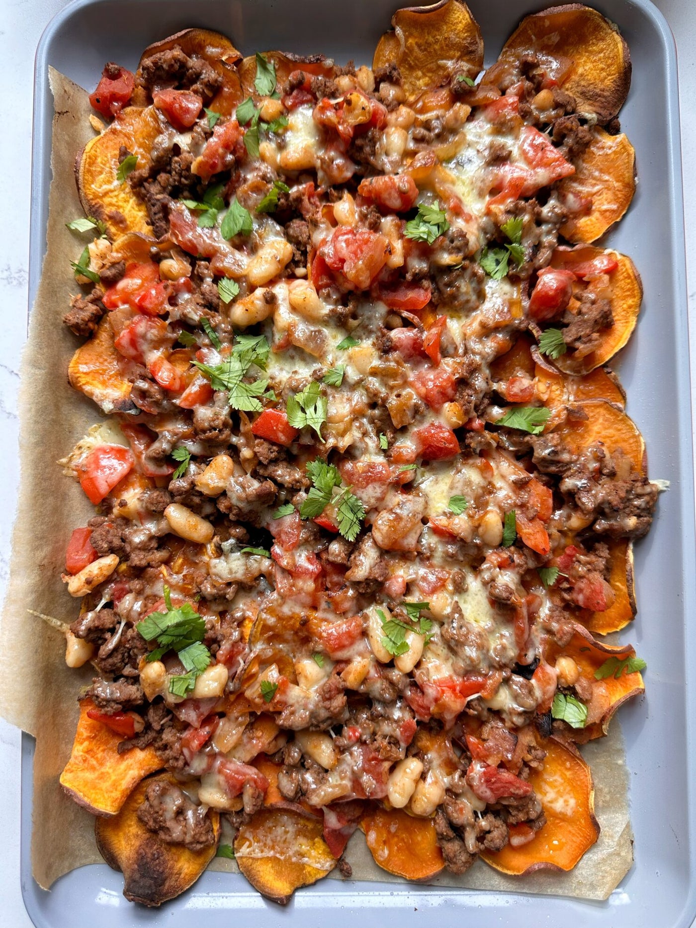 Nachos à la patate douce